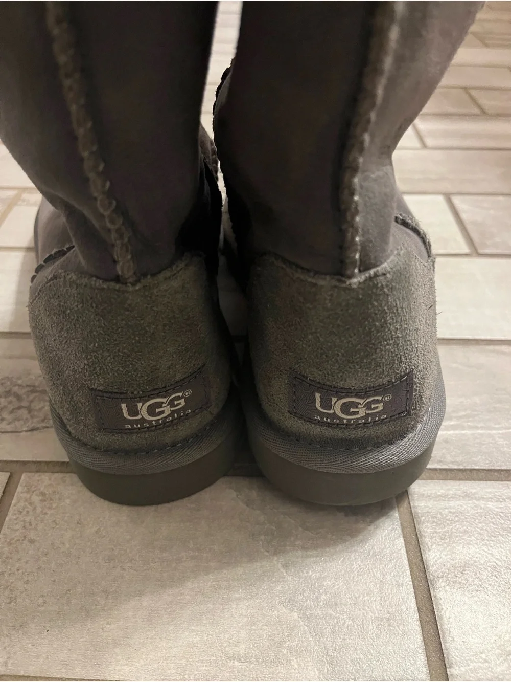 UGG women's tall Boot - Charcoal Gray